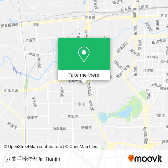 八爷手擀炸酱面 map