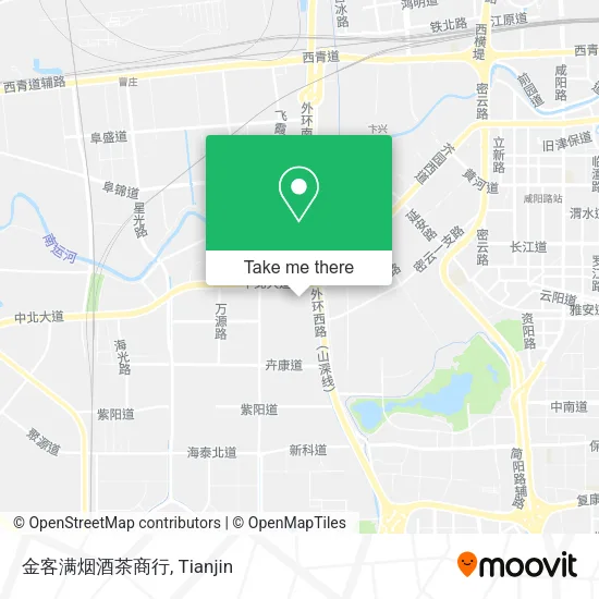 金客满烟酒茶商行 map