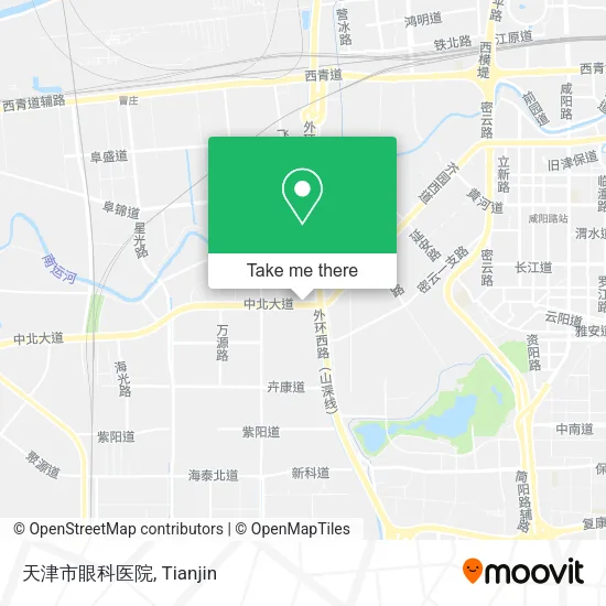 天津市眼科医院 map