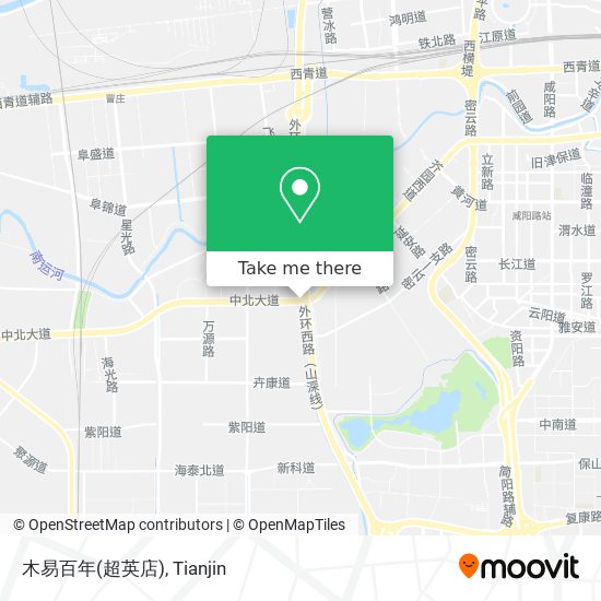木易百年(超英店) map