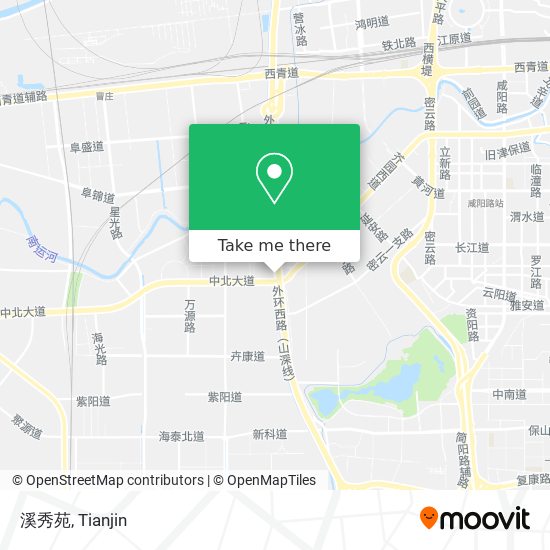 溪秀苑 map