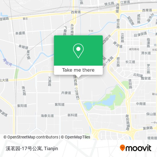 溪茗园-17号公寓 map