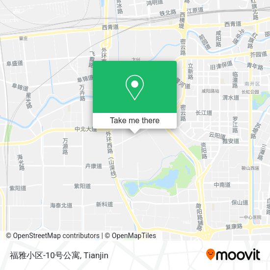 福雅小区-10号公寓 map