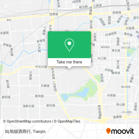 灿旭烟酒商行 map