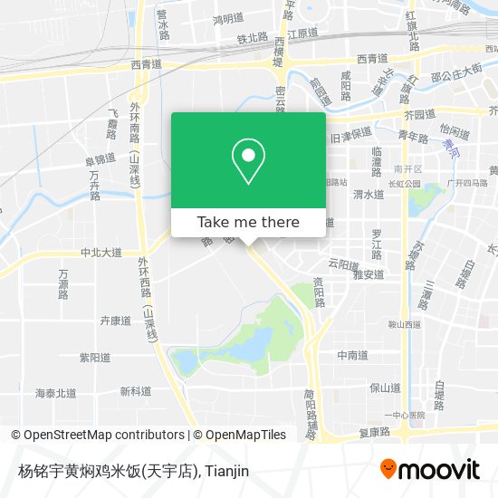 杨铭宇黄焖鸡米饭(天宇店) map