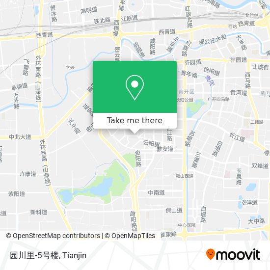 园川里-5号楼 map