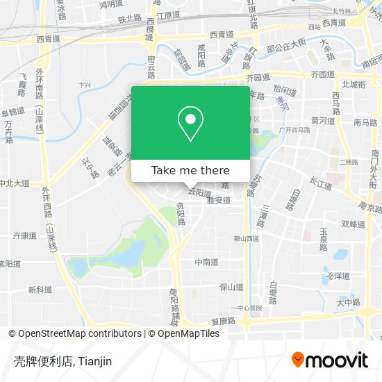 壳牌便利店 map
