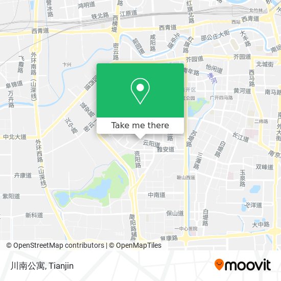 川南公寓 map