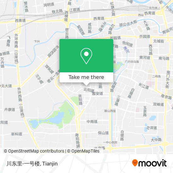 川东里-一号楼 map