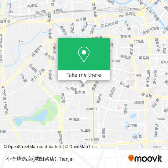 小李烧鸡店(咸阳路店) map