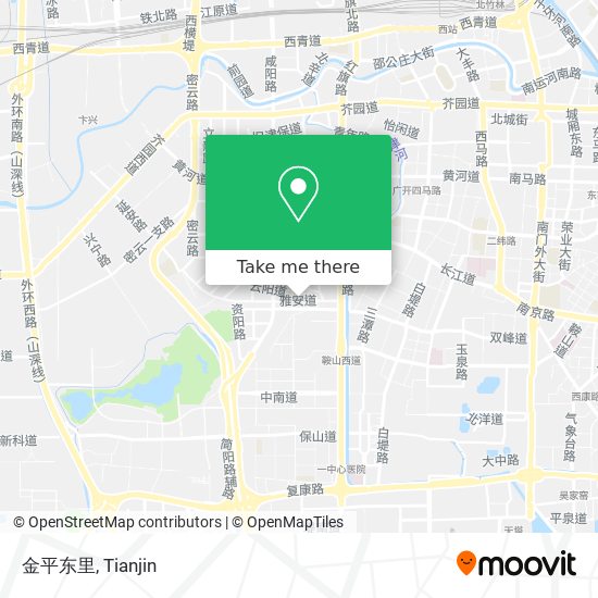 金平东里 map