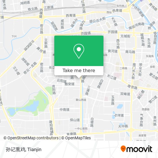 孙记熏鸡 map