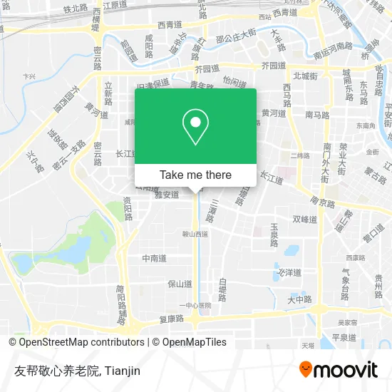 友帮敬心养老院 map