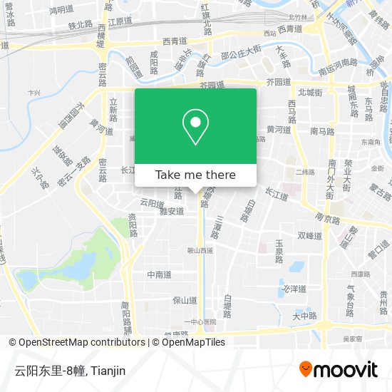 云阳东里-8幢 map