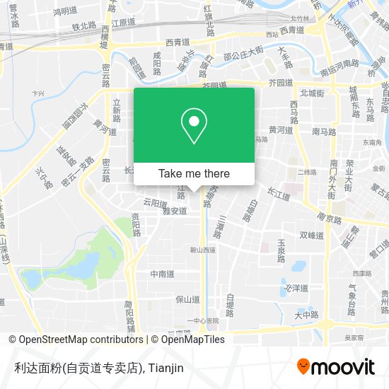 利达面粉(自贡道专卖店) map