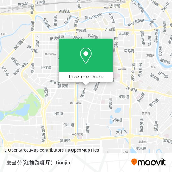 麦当劳(红旗路餐厅) map
