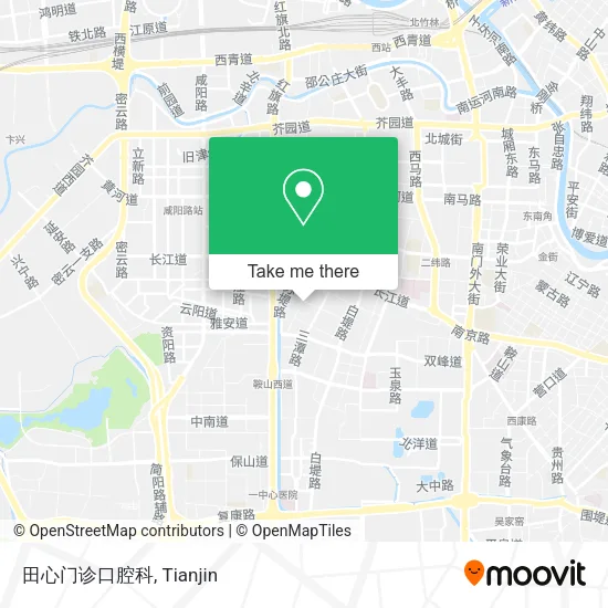 田心门诊口腔科 map