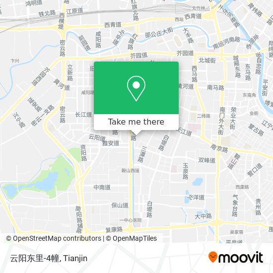 云阳东里-4幢 map
