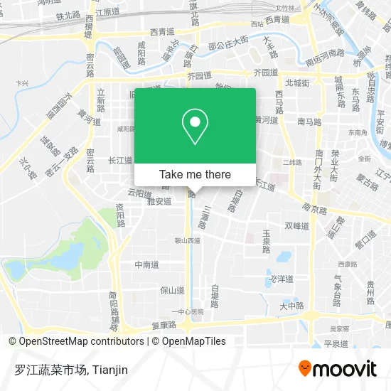 罗江蔬菜市场 map