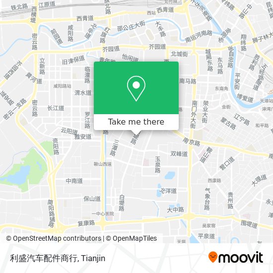 利盛汽车配件商行 map