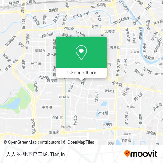 人人乐-地下停车场 map