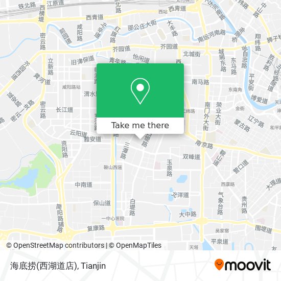 海底捞(西湖道店) map