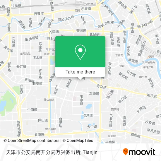 天津市公安局南开分局万兴派出所 map