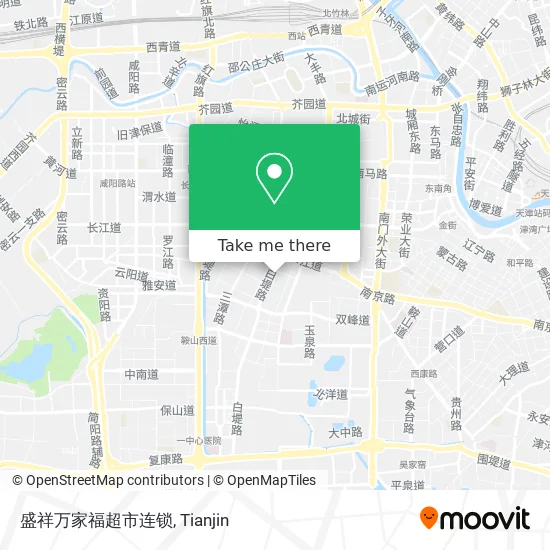 盛祥万家福超市连锁 map