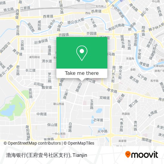 渤海银行(王府壹号社区支行) map