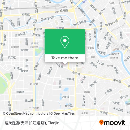 速8酒店(天津长江道店) map
