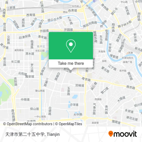 天津市第二十五中学 map