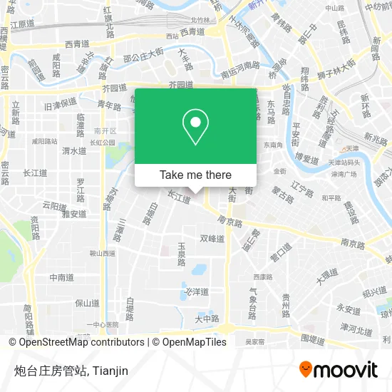 炮台庄房管站 map