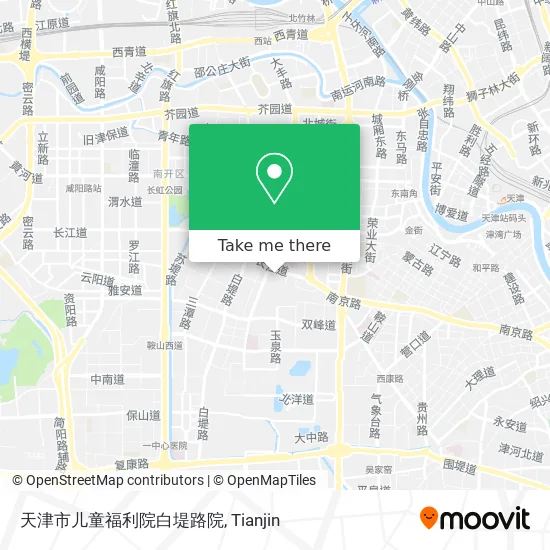 天津市儿童福利院白堤路院 map
