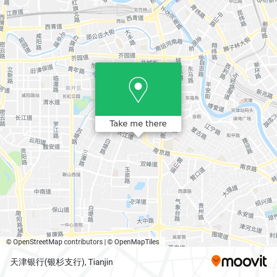 天津银行(银杉支行) map