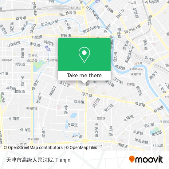 天津市高级人民法院 map