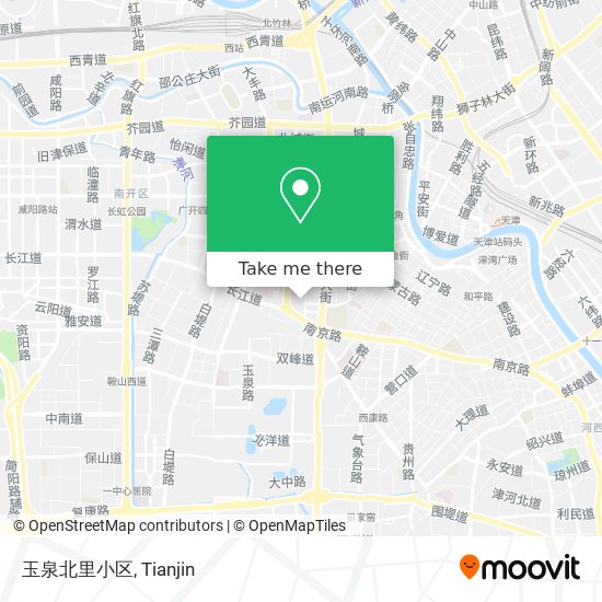 玉泉北里小区 map