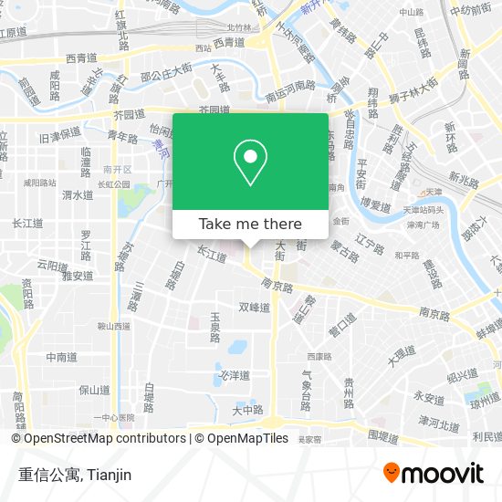 重信公寓 map