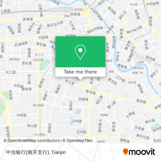 中信银行(南开支行) map