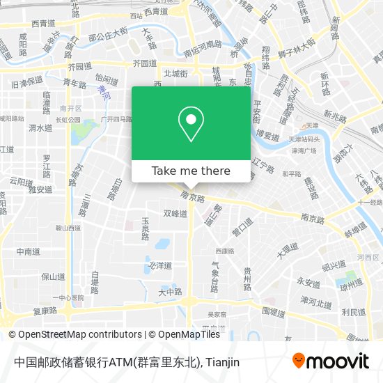 中国邮政储蓄银行ATM(群富里东北) map