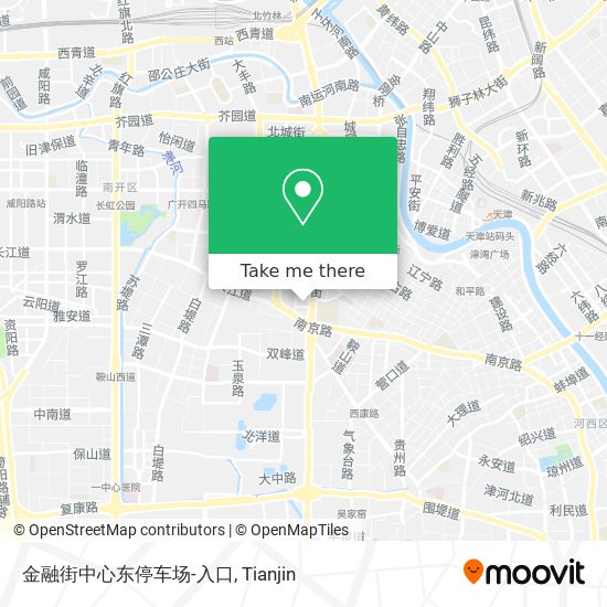 金融街中心东停车场-入口 map