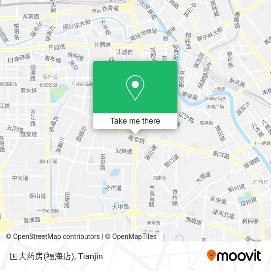 国大药房(福海店) map