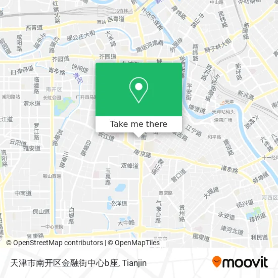 天津市南开区金融街中心b座 map