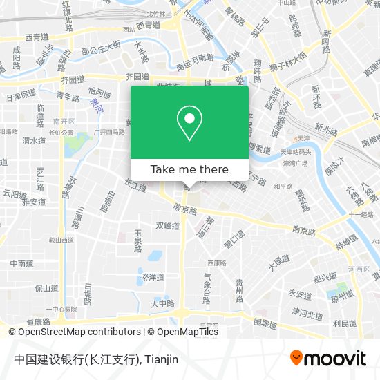 中国建设银行(长江支行) map