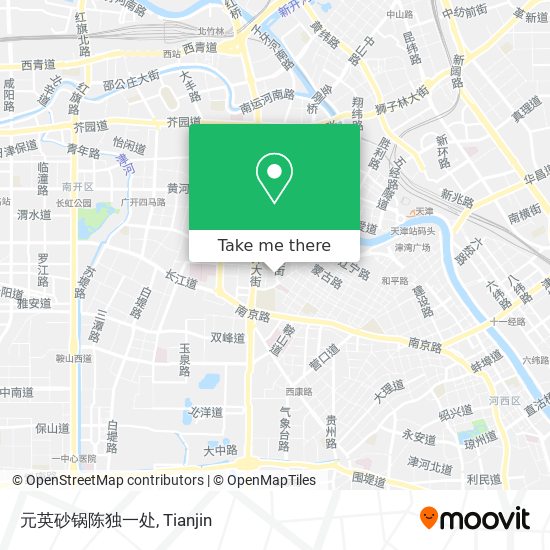 元英砂锅陈独一处 map