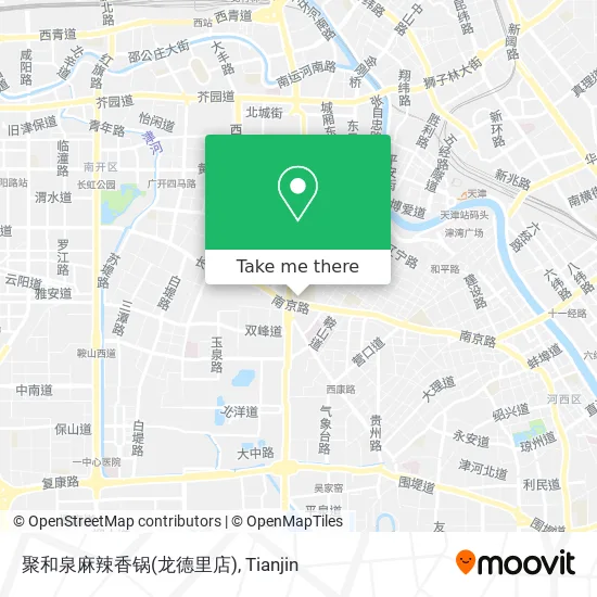 聚和泉麻辣香锅(龙德里店) map