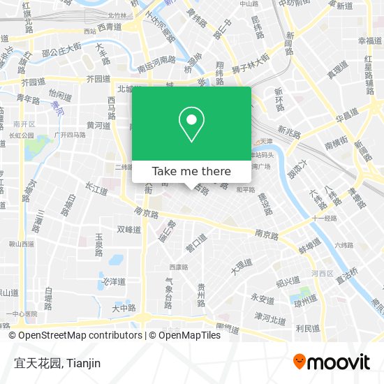 宜天花园 map