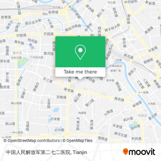 中国人民解放军第二七二医院 map