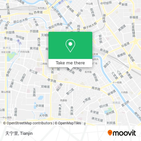 天宁里 map