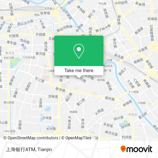 上海银行ATM map