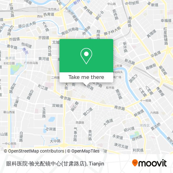 眼科医院-验光配镜中心(甘肃路店) map